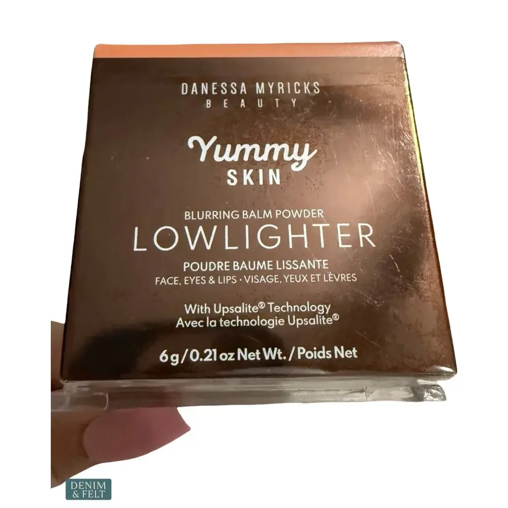 NEW Danessa Myricks Yummy‎ Skin Blurring Balm Powder Lowlighter Lowkey Glow